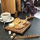 Set of oak planks with horns and a twig. Free shipping. Cutting Boards. alysarus. My Livemaster. Фото №5