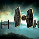  TIE Fighter. Статуэтка. Евгений. Ярмарка Мастеров.  Фото №4