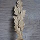 Wooden Spoon "Oak Leaves". Spoons. woodjuniper (woodjuniper). Online shopping on My Livemaster.  Фото №2