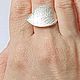 Кольцо серебро "Иней" 2. Кольца. Newstylejewelry. Интернет-магазин Ярмарка Мастеров.  Фото №2