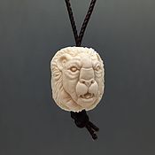 Украшения handmade. Livemaster - original item Zodiac Two-face Pendant-Bead. Handmade.