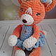 Soft toys: Fox knitted, Stuffed Toys, Ulyanovsk,  Фото №1