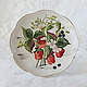 Decorative vase with painted ' Berries', Single Tea Sets, ,  Фото №1