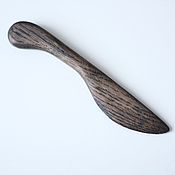 Для дома и интерьера handmade. Livemaster - original item Oak knife for butter, pate and soft cheeses. 17,5 cm. Handmade.
