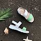 Босоножки из кожи ALISA. Босоножки. SL shoes. Ярмарка Мастеров.  Фото №6
