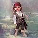 OOAK Paola Reina Pirate Doll Captain Jack Sparrow. Custom. kuklandia-maria. My Livemaster. Фото №4