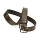  Men's leather belt brown 35 RM-352-1, Straps, St. Petersburg,  Фото №1