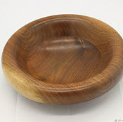 Тарелки: Дизайнерская тарелка из дерева