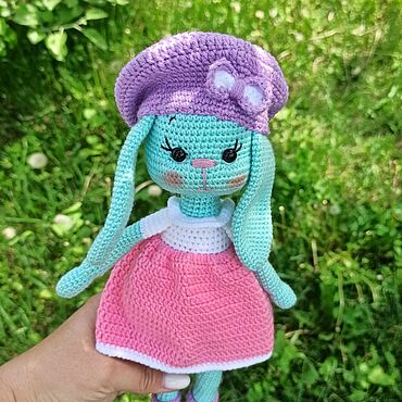 Куклы и игрушки ручной работы. Ярмарка Мастеров - ручная работа Зайка. Handmade.