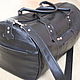 travel bag leather mens ESTET. Men\'s bag. Roshas-bag. My Livemaster. Фото №4