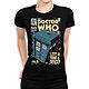 Cotton T-shirt 'Doctor Who - Tardis'. T-shirts and undershirts for men. Dreamshirts. Online shopping on My Livemaster.  Фото №2