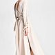 Льняное платье с поясом Maxi Dress with belt. Платья. MILENA (aakasha). Интернет-магазин Ярмарка Мастеров.  Фото №2