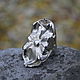 Flower ring 925 silver, Rings, Moscow,  Фото №1