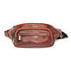 Waist bag leather brown Aries Mod S80-602. Waist Bag. Natalia Kalinovskaya. Online shopping on My Livemaster.  Фото №2