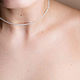 Choker necklace 'Topaz' white Topaz. Chokers. svetlana-art08. Online shopping on My Livemaster.  Фото №2