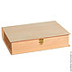 Kn32237P9 Box-book with 9 cells 35 26 8 cm. Blanks for decoupage and painting. мастерская деревянных изделий ЛАДЬЯ (prowoodbox) (woodbox). Online shopping on My Livemaster.  Фото №2