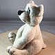 felt toy: White bear. Felted Toy. colorlight (colorlight). My Livemaster. Фото №5