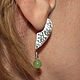 Earrings with onyx. Stud earrings. Lidiajewelry. My Livemaster. Фото №4