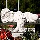 Спящий Ангел. Скульптура Ангел. Бетонный Ангел. Декор в саду, Скульптуры, Анапа,  Фото №1
