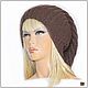 Заказать Шапка "Ника"  кофе  (шапка вязаная, шапка). Ирина(shvilinka.knit). Ярмарка Мастеров. . Шапки Фото №3