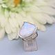 Ring with moonstone. Silver, Rings, Moscow,  Фото №1
