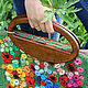 Knitted bag 'Poppy field' based on K. Monela. Classic Bag. asmik (asmik). Online shopping on My Livemaster.  Фото №2