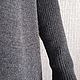 Платье "Антрацит" кашемир/шелк. Платья. Вера / Kirshvery_knit (kirshvery) (kirshvery). Ярмарка Мастеров.  Фото №5