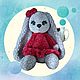 Зайка с длинными ушами амигруми кукла оберег  Любимая игрушка. Прикольные подарки. Подарки Прима ДОНа. Ярмарка Мастеров.  Фото №6