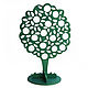 Подставка для сережек Зеленое дерево. Подставки. De Colores. Интернет-магазин Ярмарка Мастеров.  Фото №2