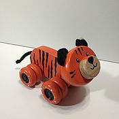 Куклы и игрушки handmade. Livemaster - original item Toy Wheelchair Tiger Cub. Handmade.