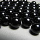 Black tourmaline sherl 8 mm, Beads1, Dolgoprudny,  Фото №1