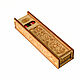 Wooden pencil case with pencils (18 pcs in a set). Art.40032. Canisters. SiberianBirchBark (lukoshko70). My Livemaster. Фото №5