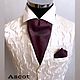 Заказать Шейный платок Аскот. Бордовый шелк. ASCOT Accessories. Ярмарка Мастеров. . Галстуки Фото №3