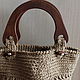 Bag-basket of jute 'Once upon a time''. Classic Bag. Ekostil. My Livemaster. Фото №5