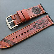 Украшения handmade. Livemaster - original item 26mm Watch strap or Apple Watch. Handmade.