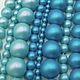 New Swarovski 5810, 8,10 мм, Iridescent Dark Turquoise. Кристаллы. Real Dream /    Реальная Мечта. Ярмарка Мастеров.  Фото №4