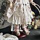 Текстильная кукла с коляской. Будуарная кукла. N_Angel_Dolls. Ярмарка Мастеров.  Фото №6