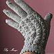 Knitted wool gloves, handmade, Gloves, Moscow,  Фото №1