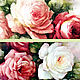 Баннер красные розы. Акварельные цветы. Создание дизайна. Удачный магазинчик! Ольга (ДИЗАЙН). Ярмарка Мастеров.  Фото №6