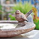 Drinking bowl for birds Naturel made of concrete garden decor, Bird feeders, Azov,  Фото №1