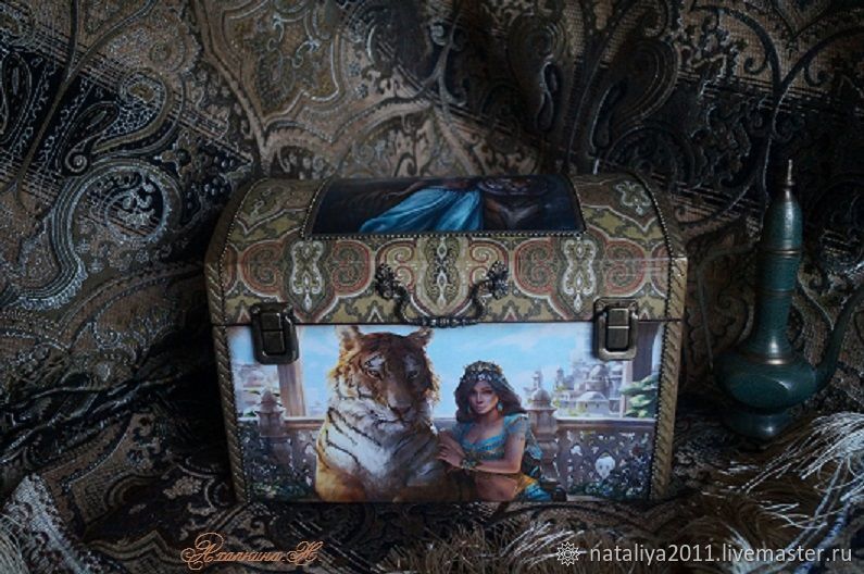 'Oriental Fairy Tale'-Chest, Storage Box, Ruza,  Фото №1