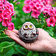 Order  The author's toy Owl. 2sovy. Livemaster. . Figurine Фото №3