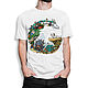 T-shirt cotton 'Studio Ghibli', T-shirts and undershirts for men, Moscow,  Фото №1