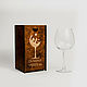 Engraved glass in a gift box PKS34. Wine Glasses. ART OF SIBERIA. My Livemaster. Фото №4