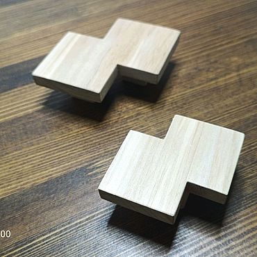 Для дома и интерьера ручной работы. Ярмарка Мастеров - ручная работа Ручка бабочка. Дуб, сосна, берёза.. Handmade.