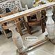 Резной консольный стол 98х30х74 из дерева, ручная работа. Столы. Zerkala.market. Ярмарка Мастеров.  Фото №6