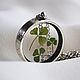 Round pendant frames resin jewelry clover St.Patrick's Day. Pendant. Creative workshop. Online shopping on My Livemaster.  Фото №2