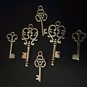 Материалы для творчества handmade. Livemaster - original item Keys. A set of hangers.. Handmade.
