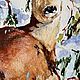 "Первый снег". Картина. Диана Маливани. Картины. Художник Диана Маливани. Ярмарка Мастеров.  Фото №4