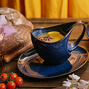 Посуда handmade. Livemaster - original item 2nd CLASS Mug Luthien 300 ml series Sky Valinora. Handmade.